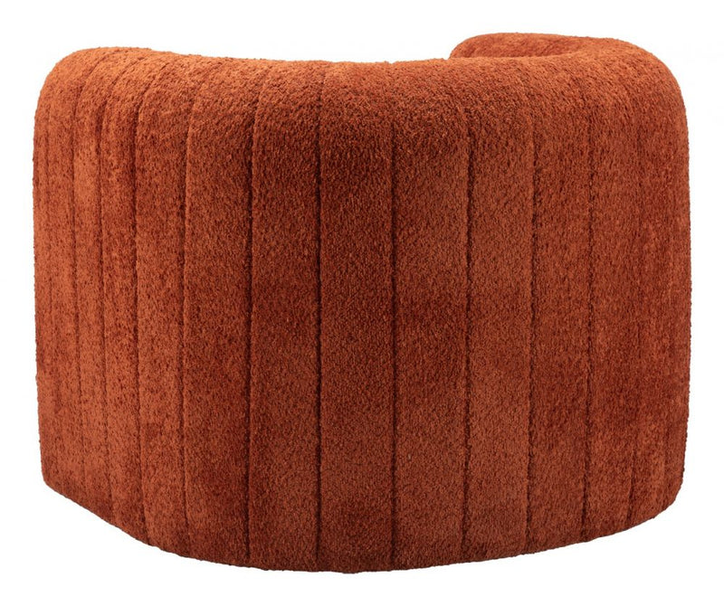 Viana Accent Chair Burnt Orange