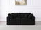 Serene 2 Piece Linen Fabric Modular Sofa