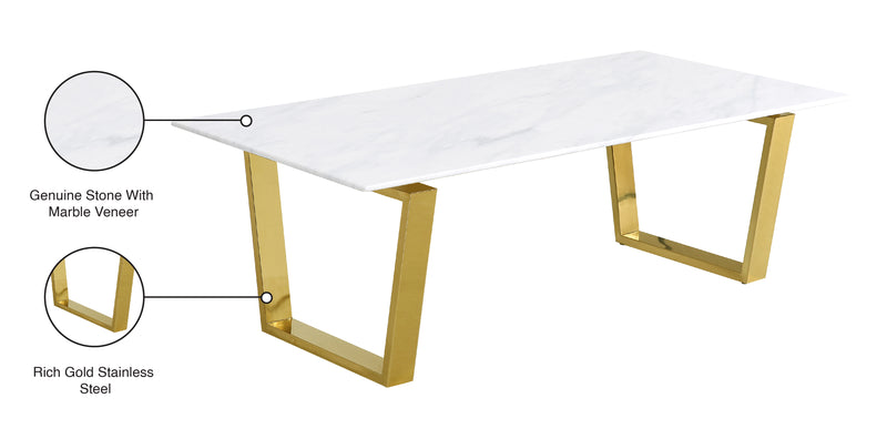 Cameron Gold Coffee table