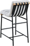 Burke Boucle Fabric Counter Stool