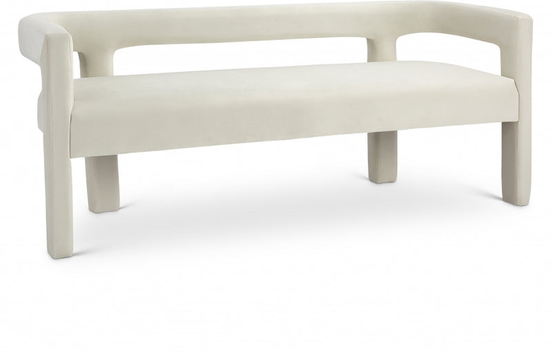 Athena Velvet Bench