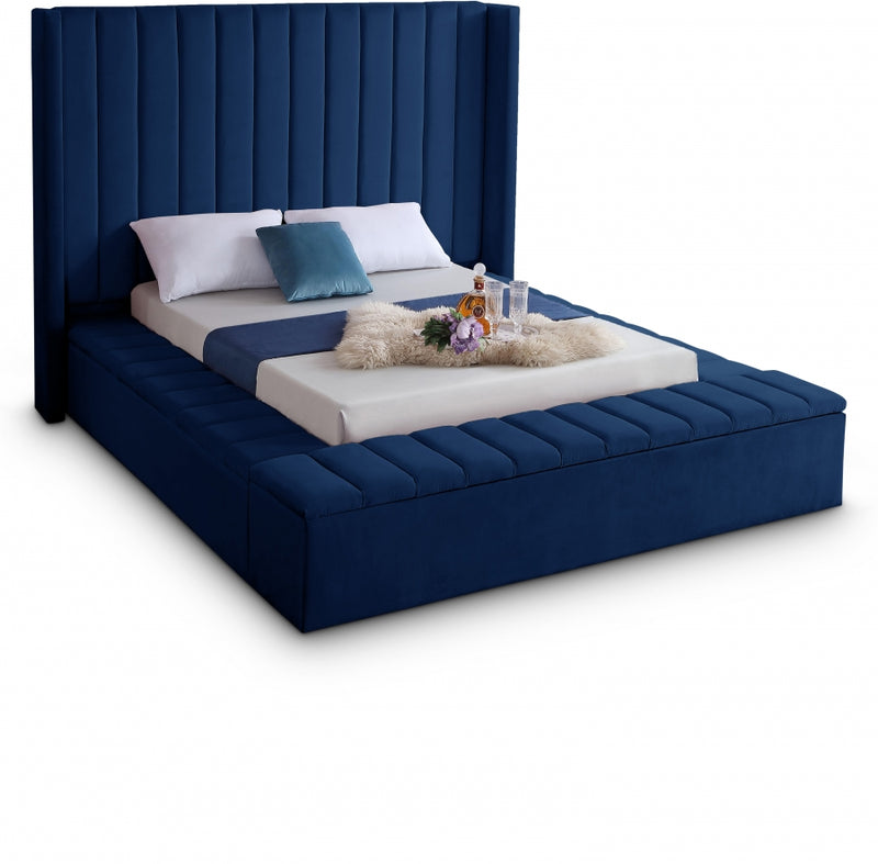 Kiki Velvet Bed