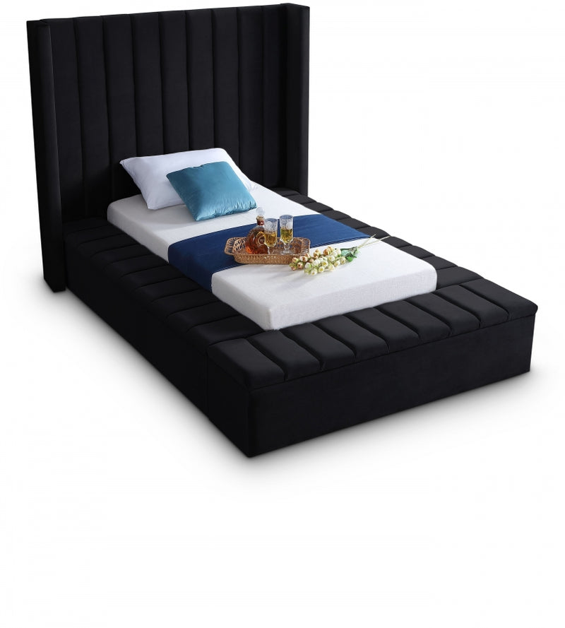 Kiki Velvet Bed