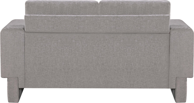 Madeline Chenille Fabric Loveseat