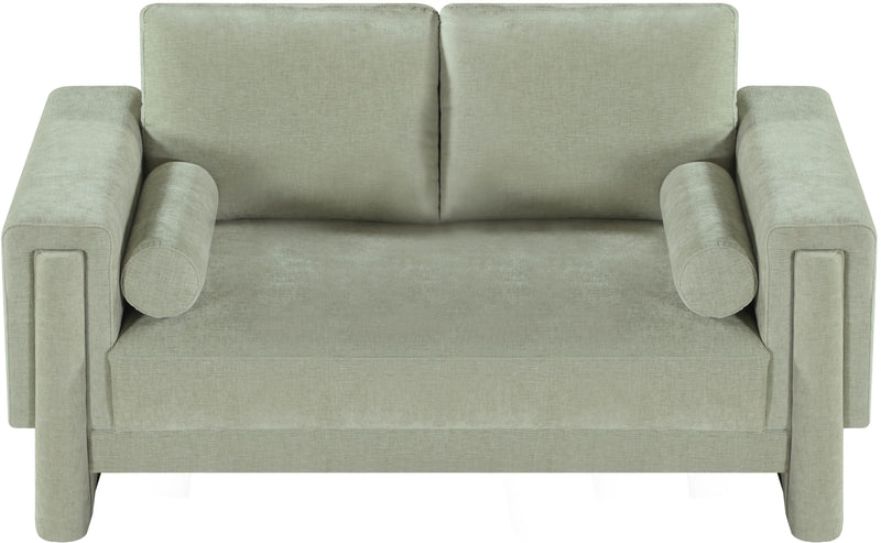 Madeline Chenille Fabric Loveseat