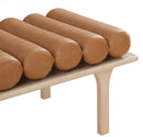 Landon Faux Leather Bench