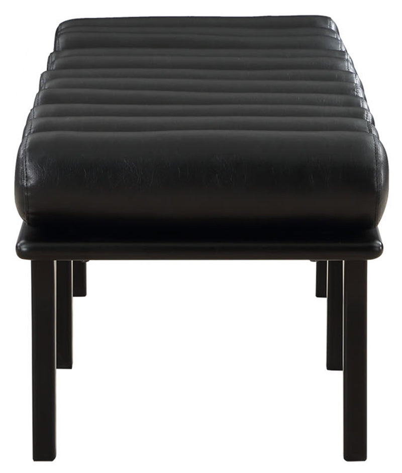 Landon Faux Leather Bench