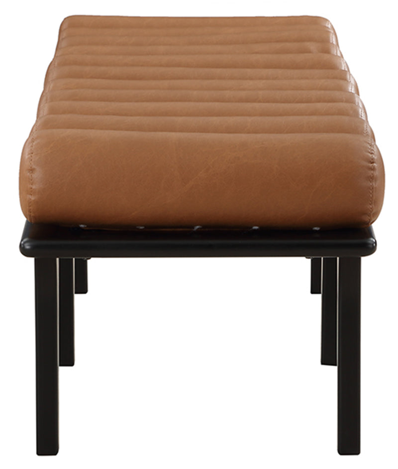 Landon Faux Leather Bench