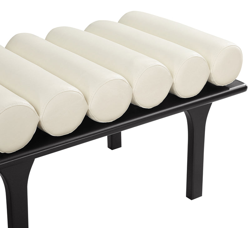 Landon Faux Leather Bench