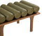 Landon Faux Leather Bench