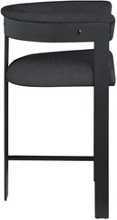 Romeo Boucle Fabric Bar / Counter Stools