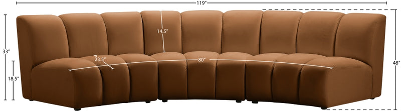 Infinity 3 Piece Modular Sofa