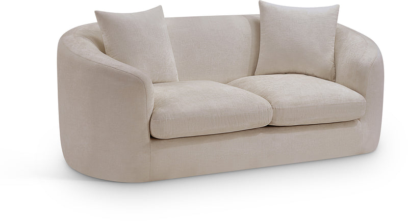 Penelope Chenille Fabric Upholstered Loveseat