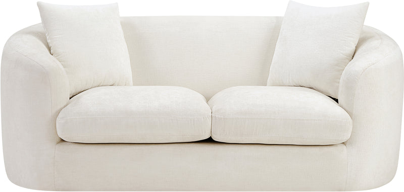 Penelope Chenille Fabric Upholstered Loveseat