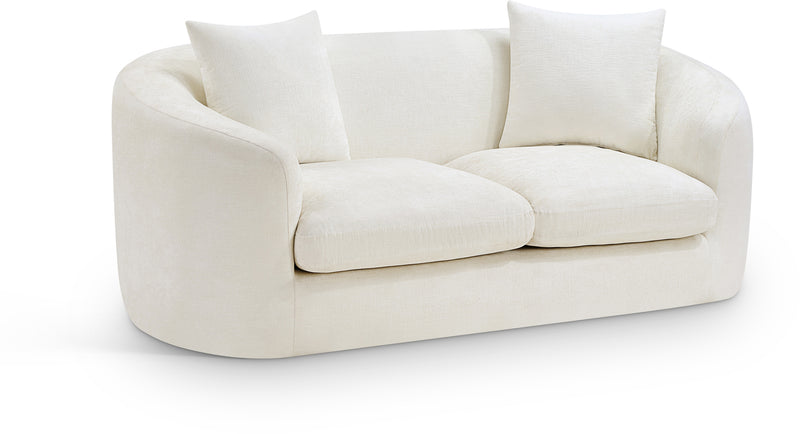 Penelope Chenille Fabric Upholstered Loveseat