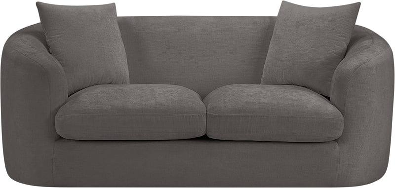 Penelope Chenille Fabric Upholstered Loveseat