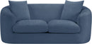 Penelope Chenille Fabric Upholstered Loveseat