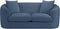 Penelope Chenille Fabric Upholstered Loveseat