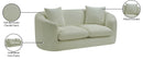 Penelope Chenille Fabric Upholstered Loveseat