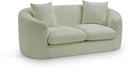 Penelope Chenille Fabric Upholstered Loveseat