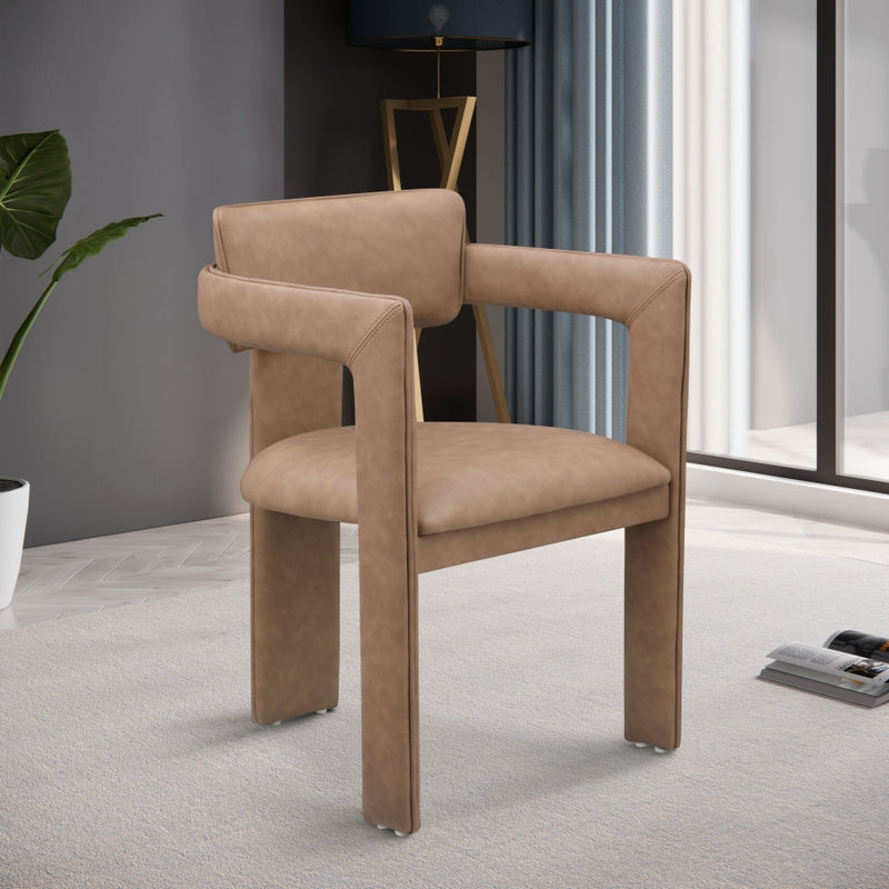 Brenda Vegan Leather Upholstered Dining Chair