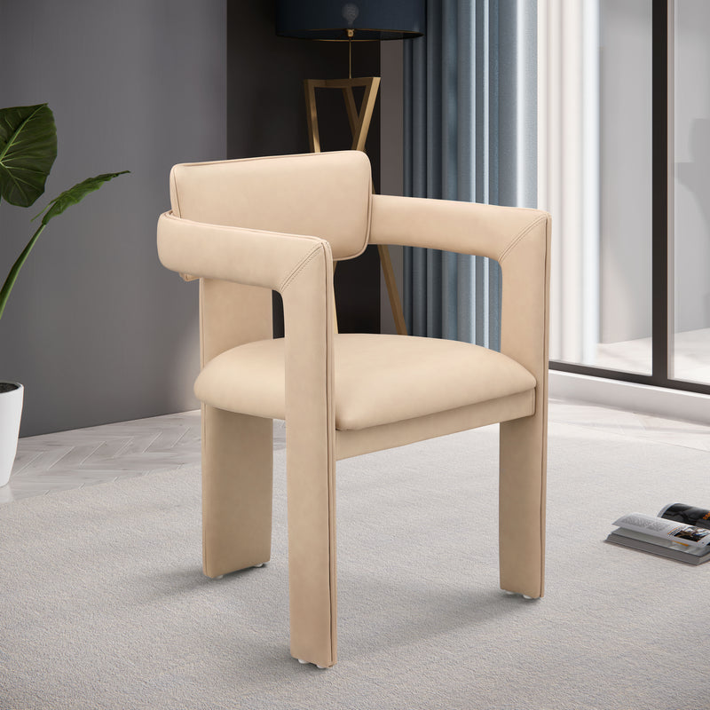 Brenda Vegan Leather Upholstered Dining Chair