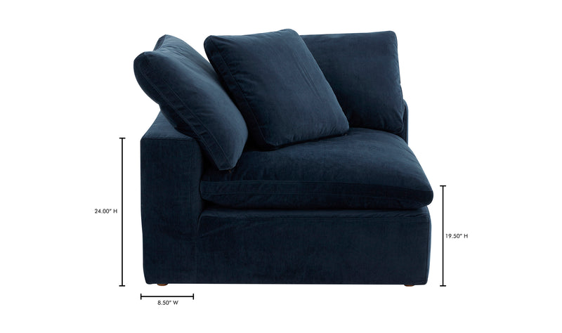 Cloud Luxe Corner Chair Performance Fabric