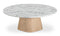 Evelyn Coffee Table Ashen Grey Matrix Marble