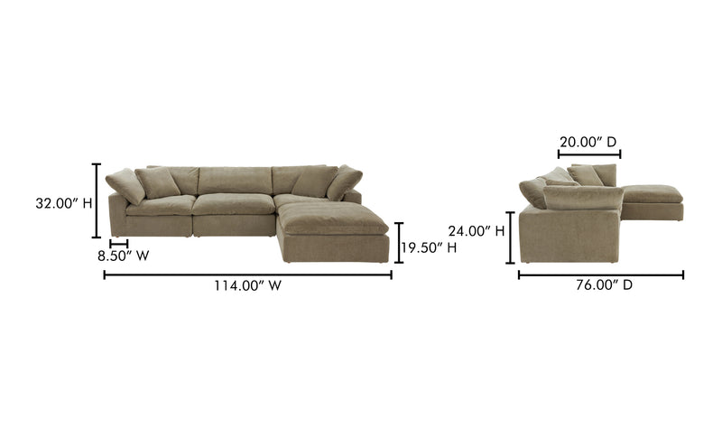 Cloud Classic Lounge Modular Sectional