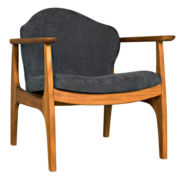 Vittorio Chair w/ Grey Fabric