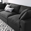 Cloud Down Filled  3 Piece Modular Sofa