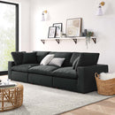 Cloud Down Filled  3 Piece Modular Sofa