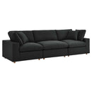 Cloud Down Filled  3 Piece Modular Sofa