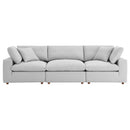 Cloud Down Filled  3 Piece Modular Sofa