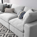 Cloud Down Filled  3 Piece Modular Sofa