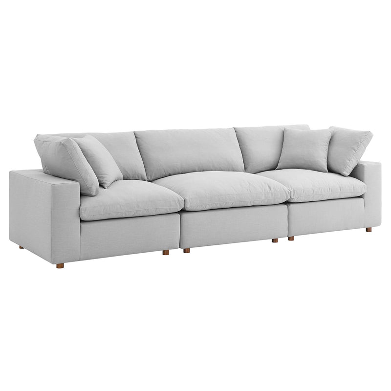 Cloud Down Filled  3 Piece Modular Sofa