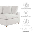 Cloud Down Filled  3 Piece Modular Sofa