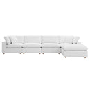 Cloud Down Filled 5 pcs Modular Sectional