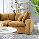 Commix Down Filled Overstuffed Performance Velvet Loveseat