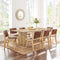 Amistad 86" Wood Dining Table