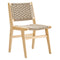 Saoirse Woven Rope Wood Dining Side Chair - Set of 2