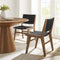 Saoirse Woven Rope Wood Dining Side Chair - Set of 2