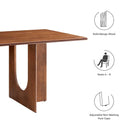 Rivian Rectangular 70" Wood Dining Table