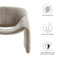 Vivi Chenille Upholstered Accent Chair