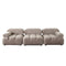 Mario Bellini Inspired Velvet Tufted Sofa