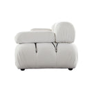 Mario Bellini Inspired Velvet Tufted Sofa