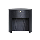 Marlow Wood Round Nightstand