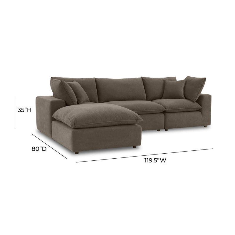 Cali Modular 4 Piece Sectional