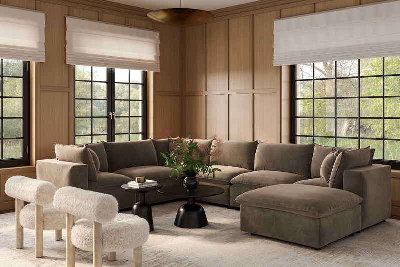 Cali Modular 7 Piece Large Chaise Sectional