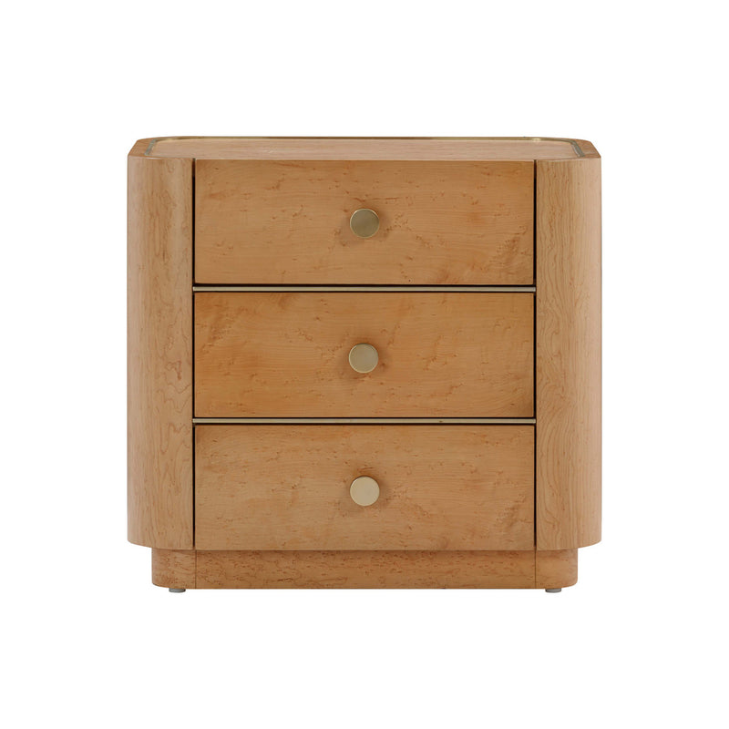 Abigail Natural Acacia Nightstand